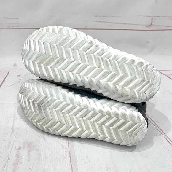 Sorel Out-N-About Plus Grey Knit Waterproof Duck Boots Booties - Picture 12 of 15